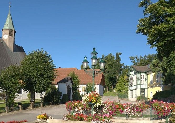 Ortskern in Mönichkirchen