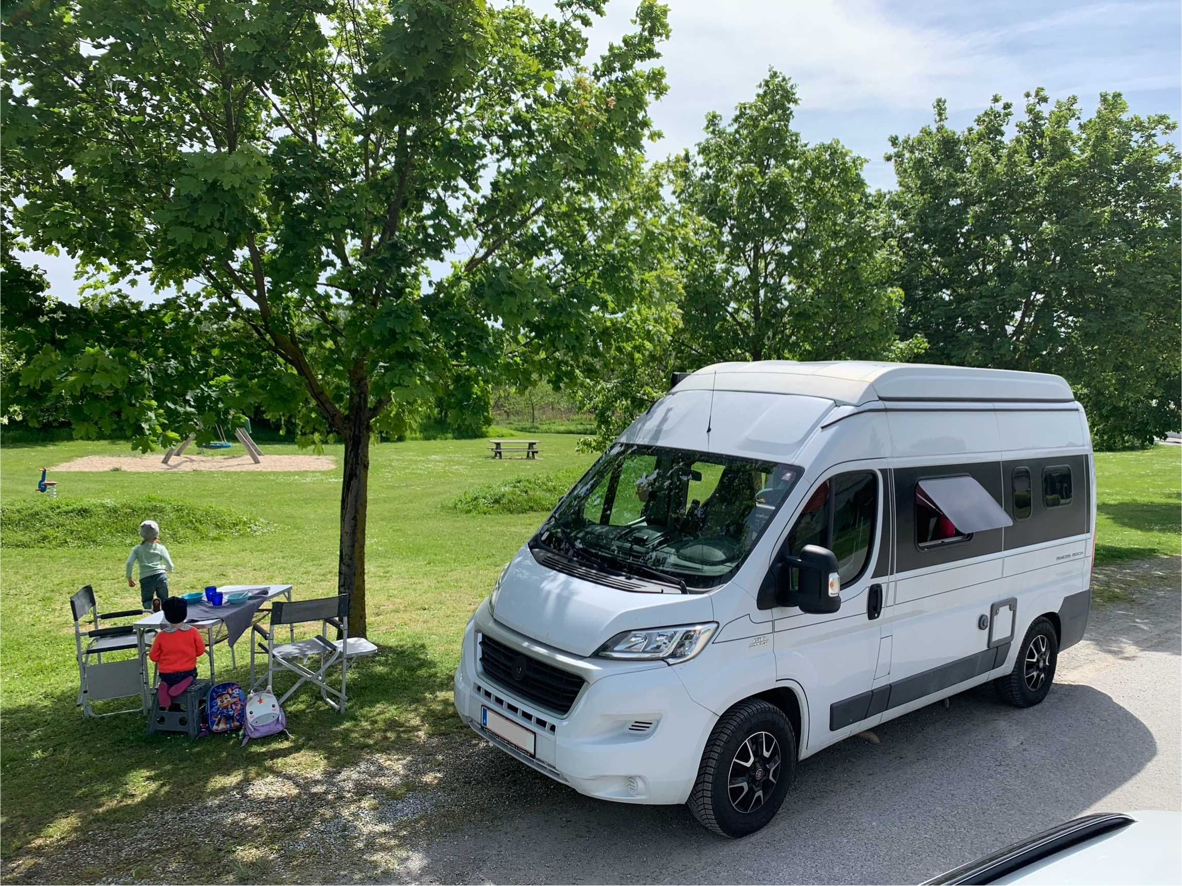 Wohnmobilstellplatz Leithastraße Rohrau 