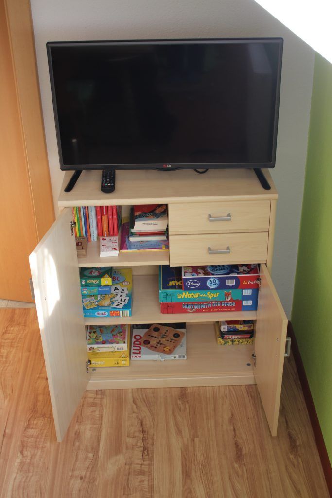 Fernseher und Spiele