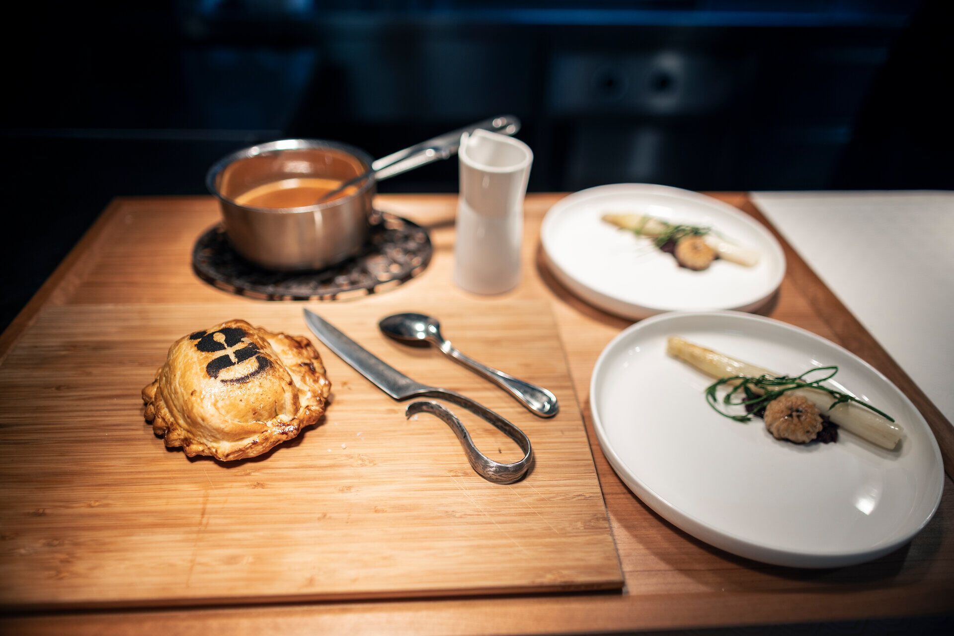 Kulinarik-Veranstaltung Gedanken-Gänge im Restaurant Triad in Bad Schönau. Genuss trifft auf Kultur