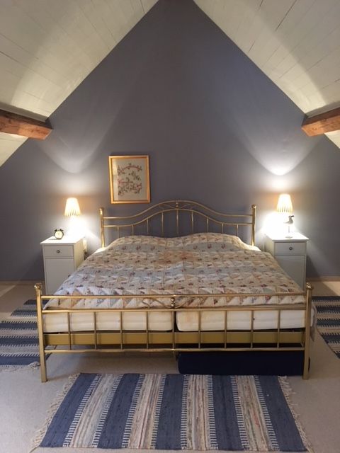 Blaues Schlafzimmer