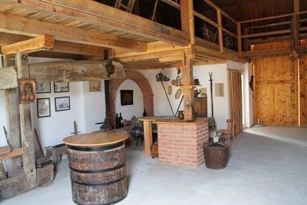 Scheune beim Ferienhaus Dörrmühle