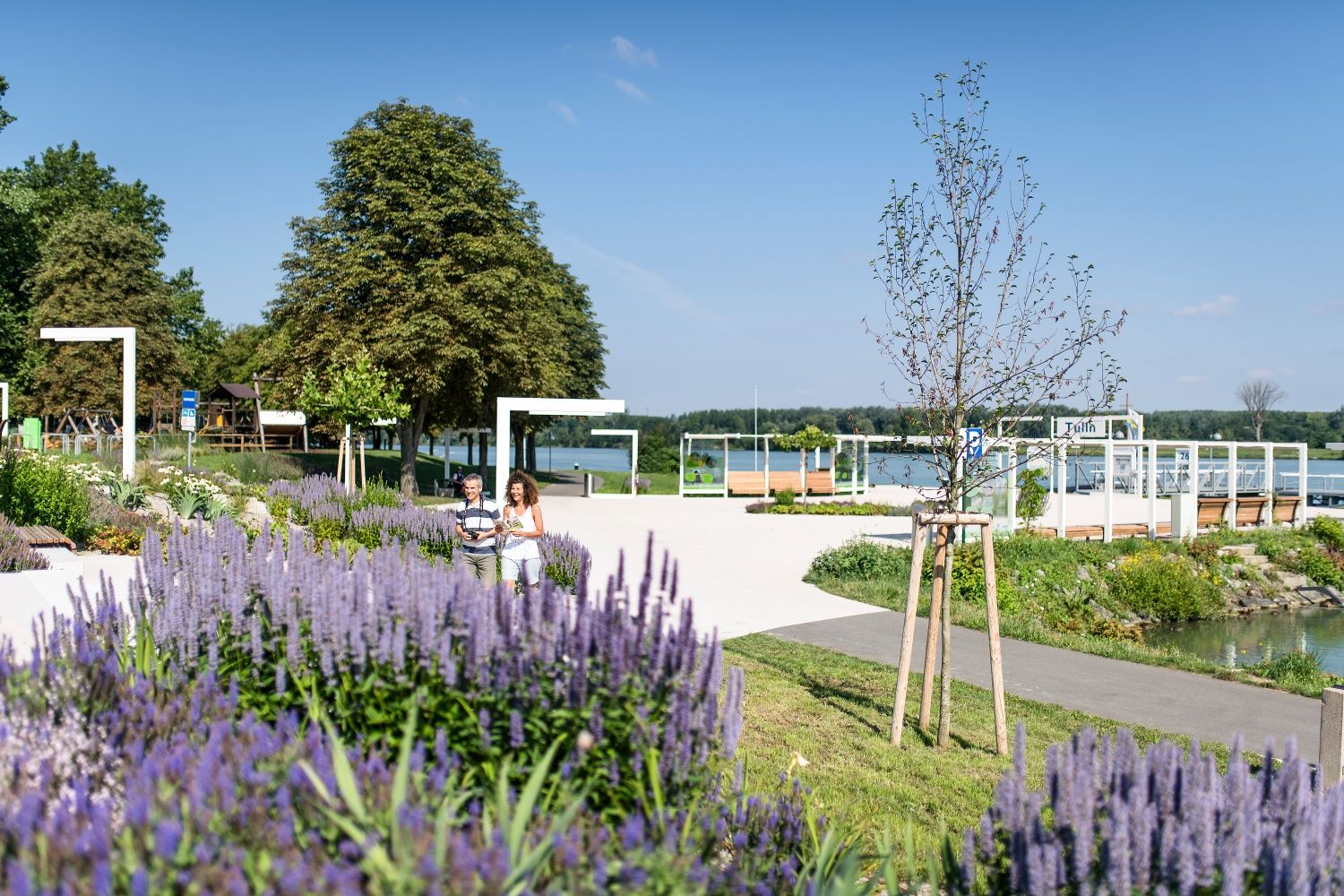 Blühende Donaulände Tulln