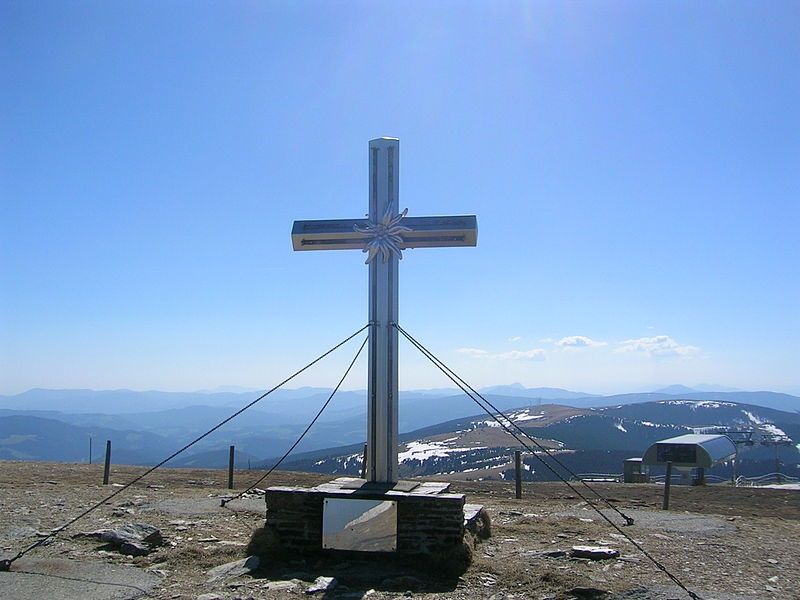 Gipfelkreuz am Stuhleck