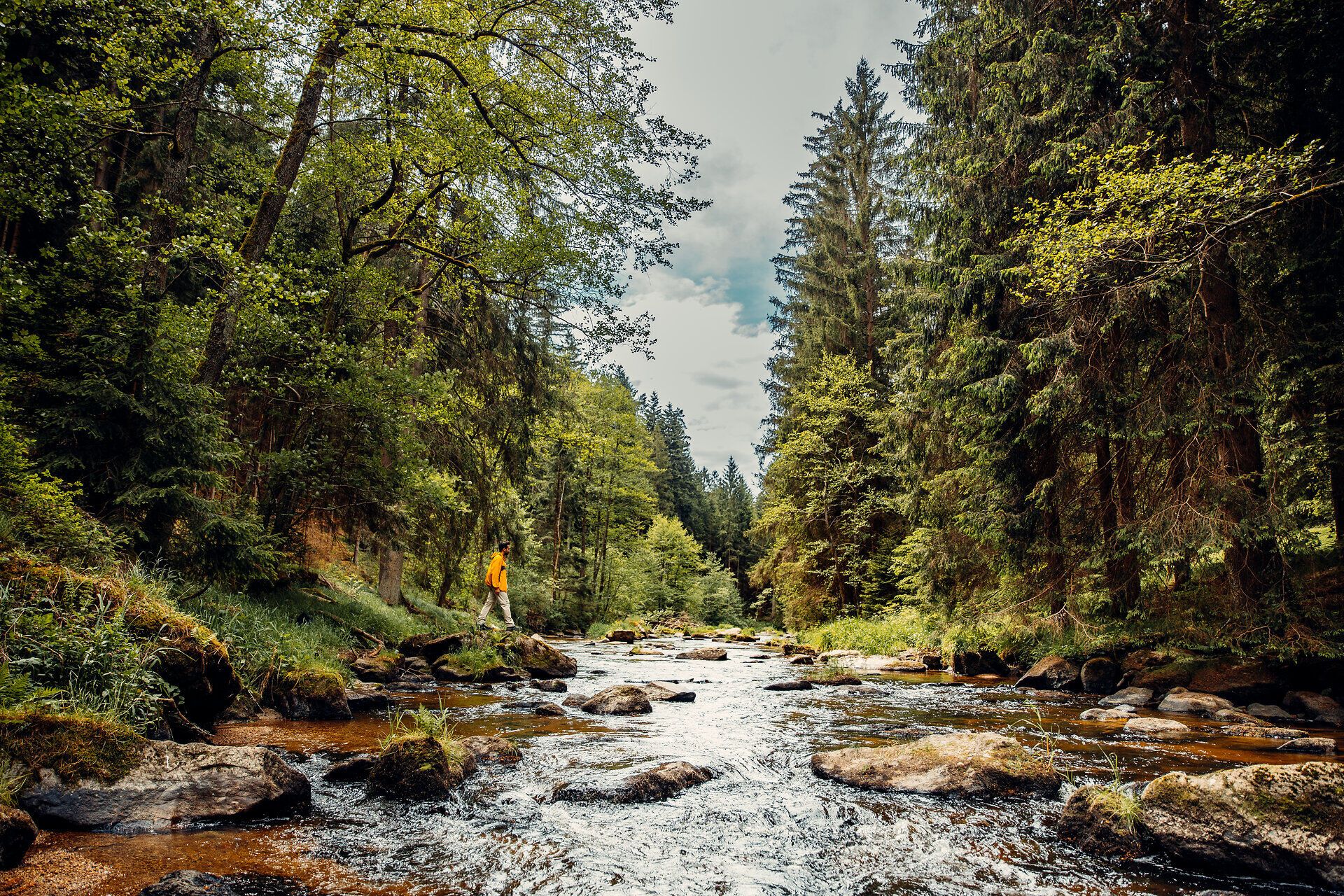 Zertifizierte Wanderdörfer, Auf Hundertwassers Spuren, Kamptal zwischen Zwettl und Roiten