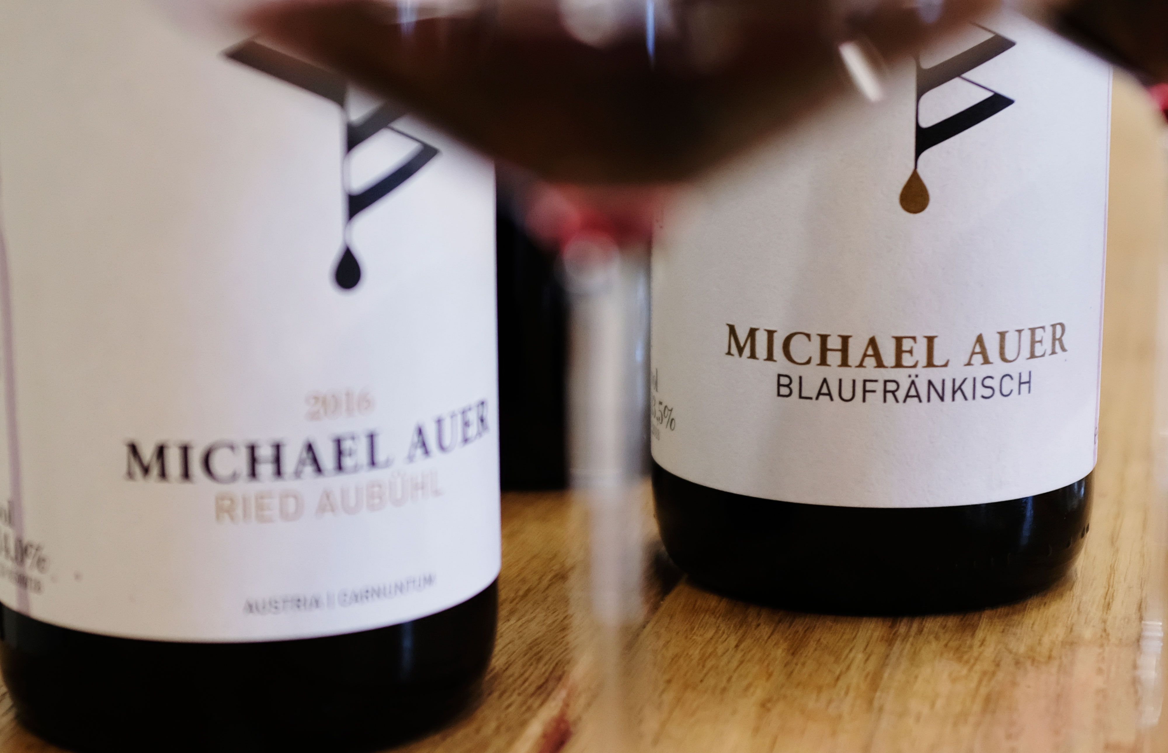 Weinflaschen, Weingut Michael Auer 