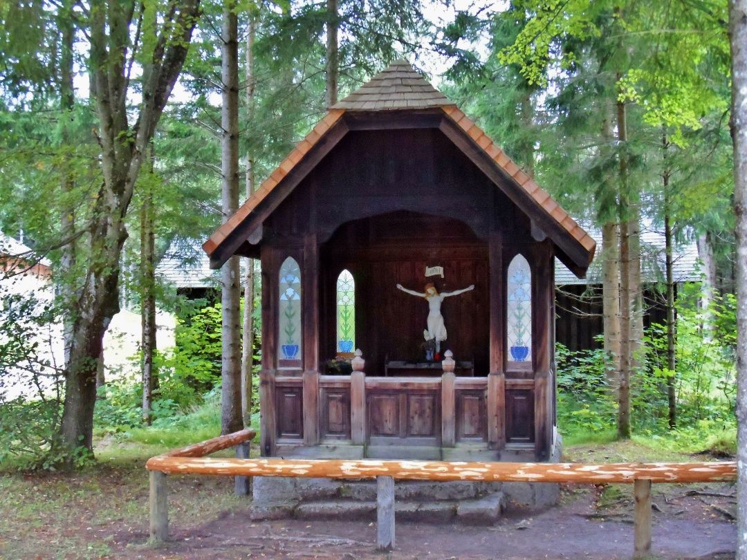 Kapelle auf dem Weg zum Erlaufstausee