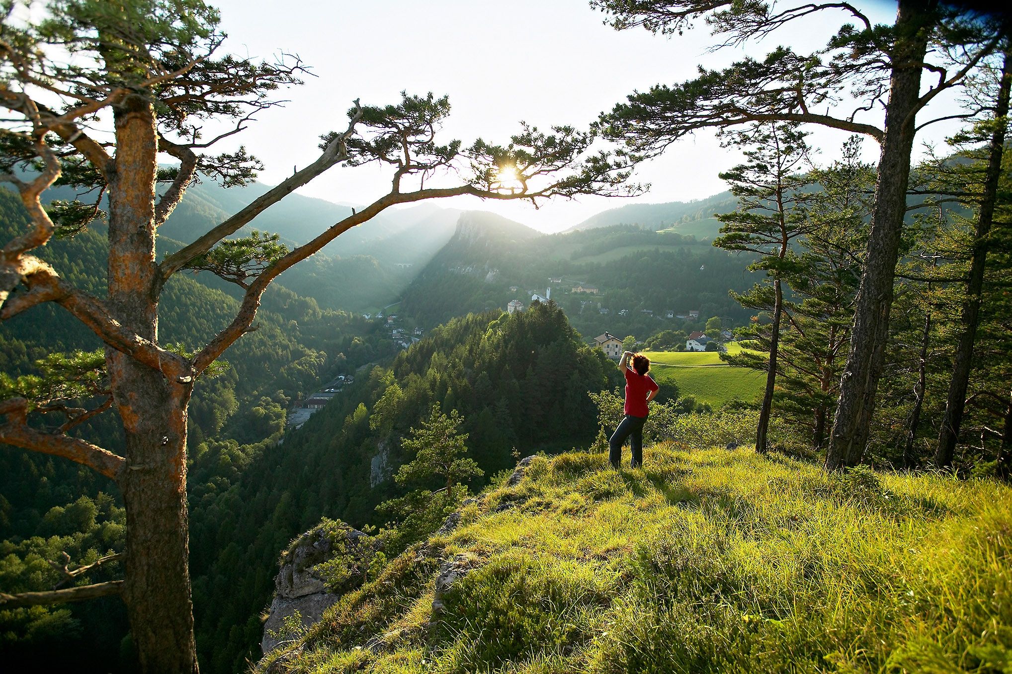 Ausblick von Breitenstein