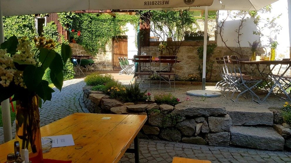 Innenhof Gastgarten