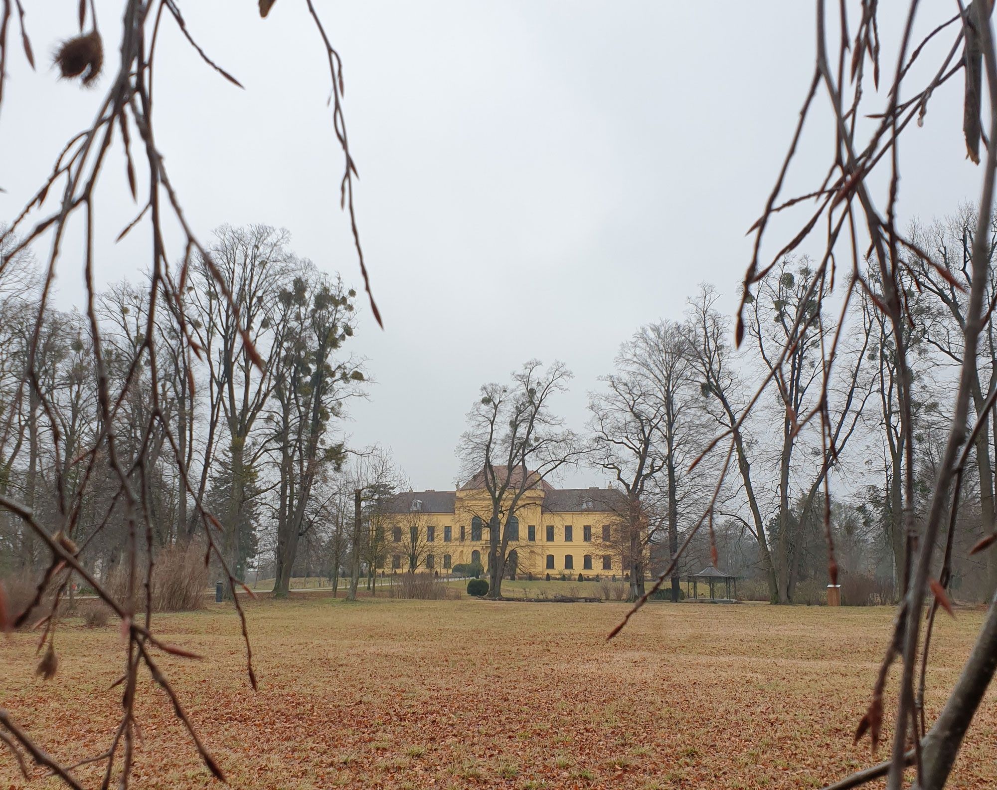 Schloss Eckartsau im Winter