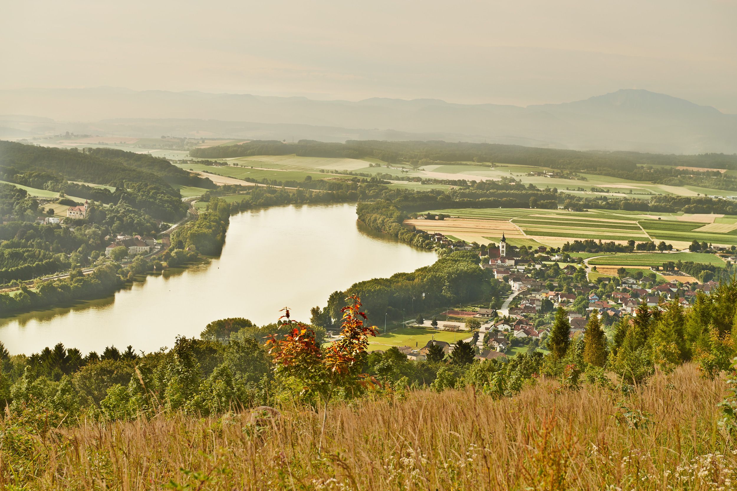 Sommer an der Donau im Nibelungengau