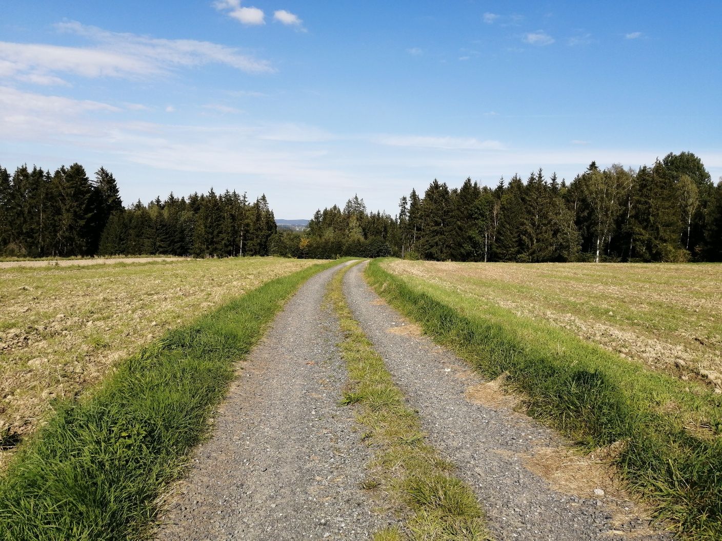 Weg zur Freizeitanlage