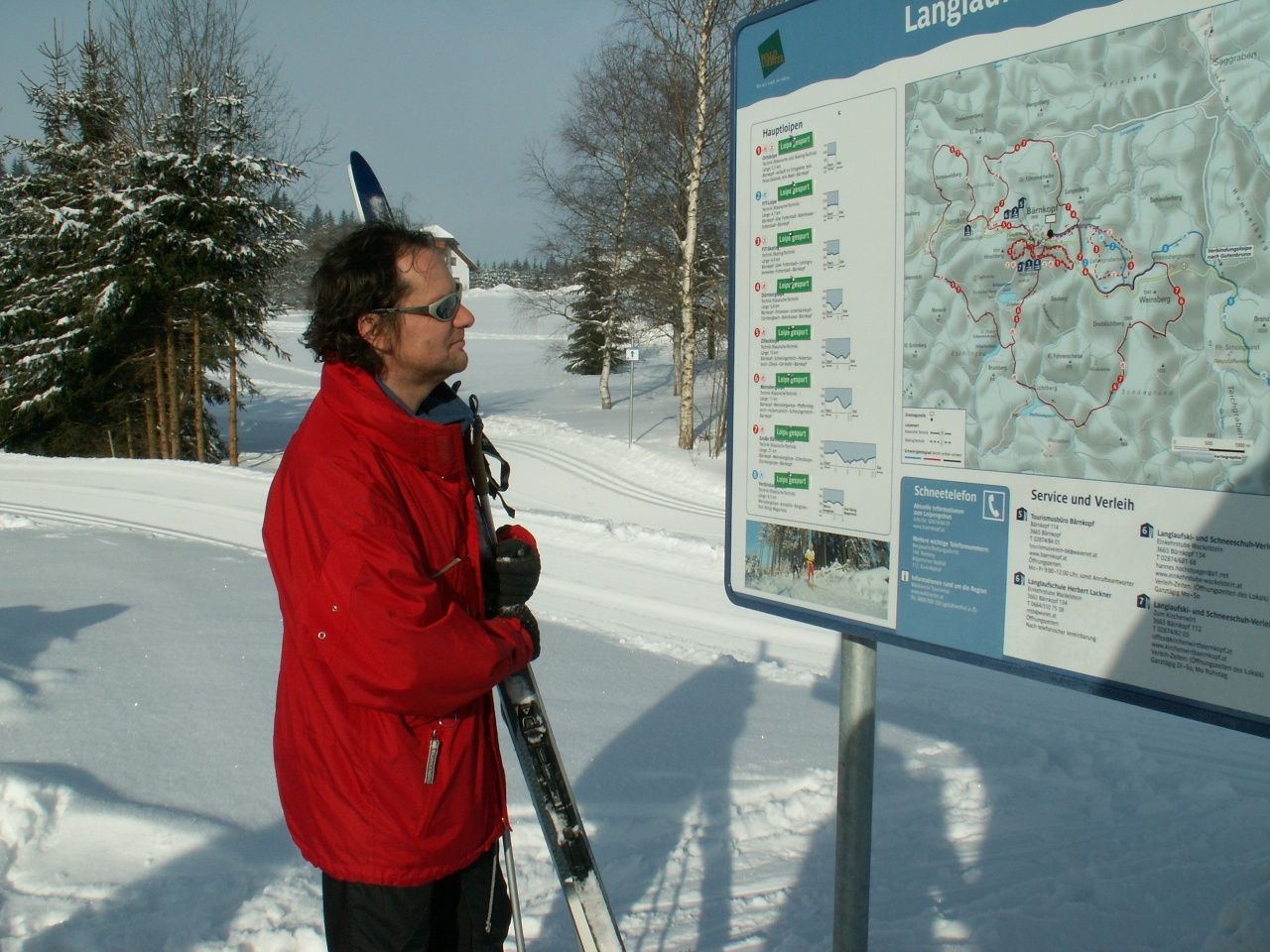 Langlaufen in Bärnkopf - Ortsloipe 1