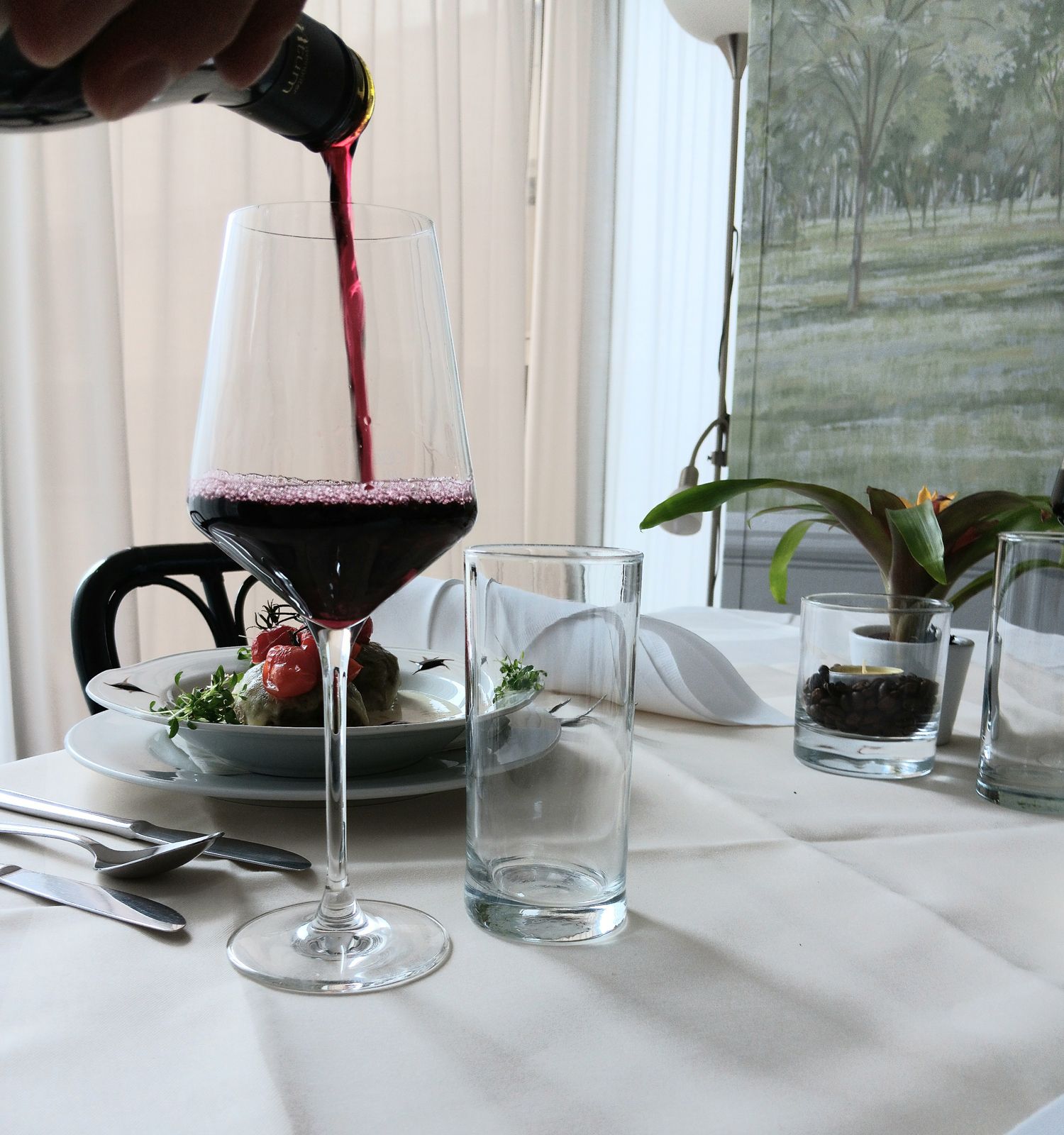 Gastronomie im Kurzentrum Ludwigstorff, Wein 