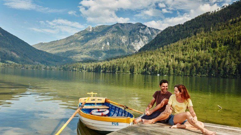 Bootfahren am Lunzer See