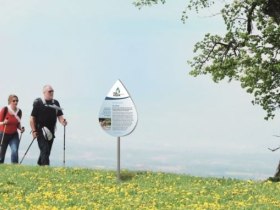 WASSER.WISSEN-Stationen entlang der Via A, &copy; weinfranz.at