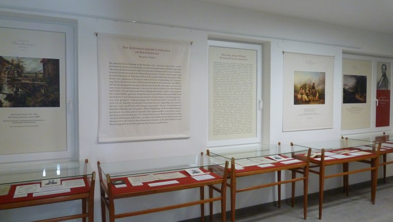 Im zweiten Museumsraum werden Randhartingers Lieder und deren Textdichter vorgestellt., © Franz Trimmel