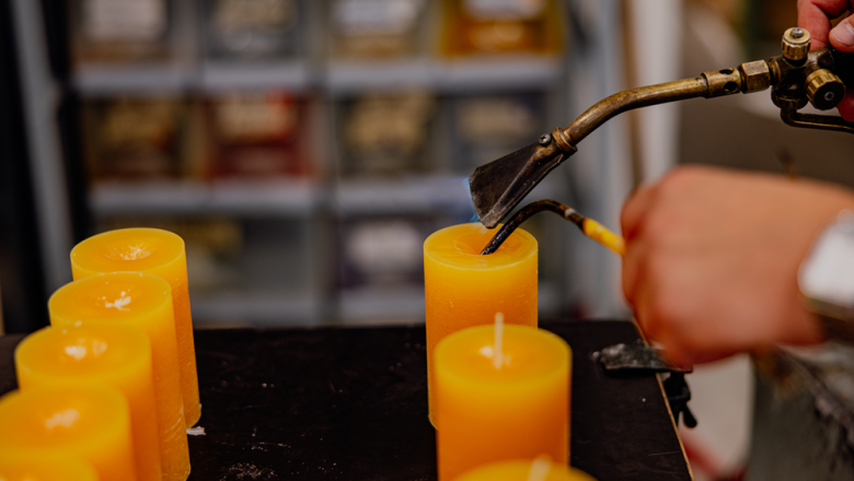 koch-kerzen Stumpen Nachbearbeitung Monaco, &copy; &copy;️Waldviertel Tourismus, Matthias Streibel