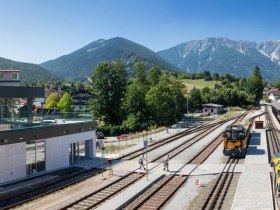 Bahnhof in Puchberg am Schneeberg, &copy; Wiener Alpen in Nieder&ouml;sterreich