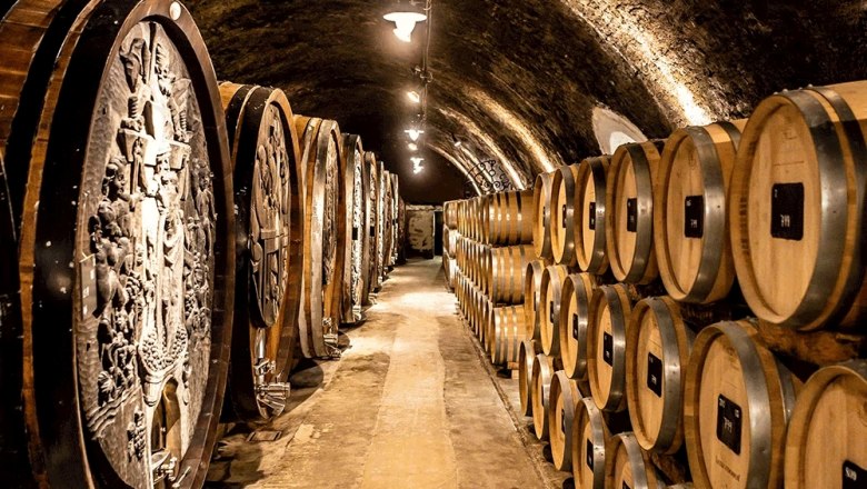 Gutskeller der Weinkellerei Lenz Moser, &copy; Weinkellerei Lenz Moser