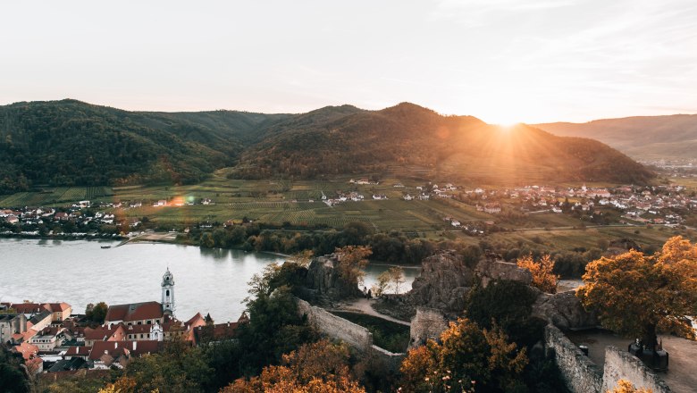 Ausblick von der Ruine Dürnstein, © Romeo Felsenreich