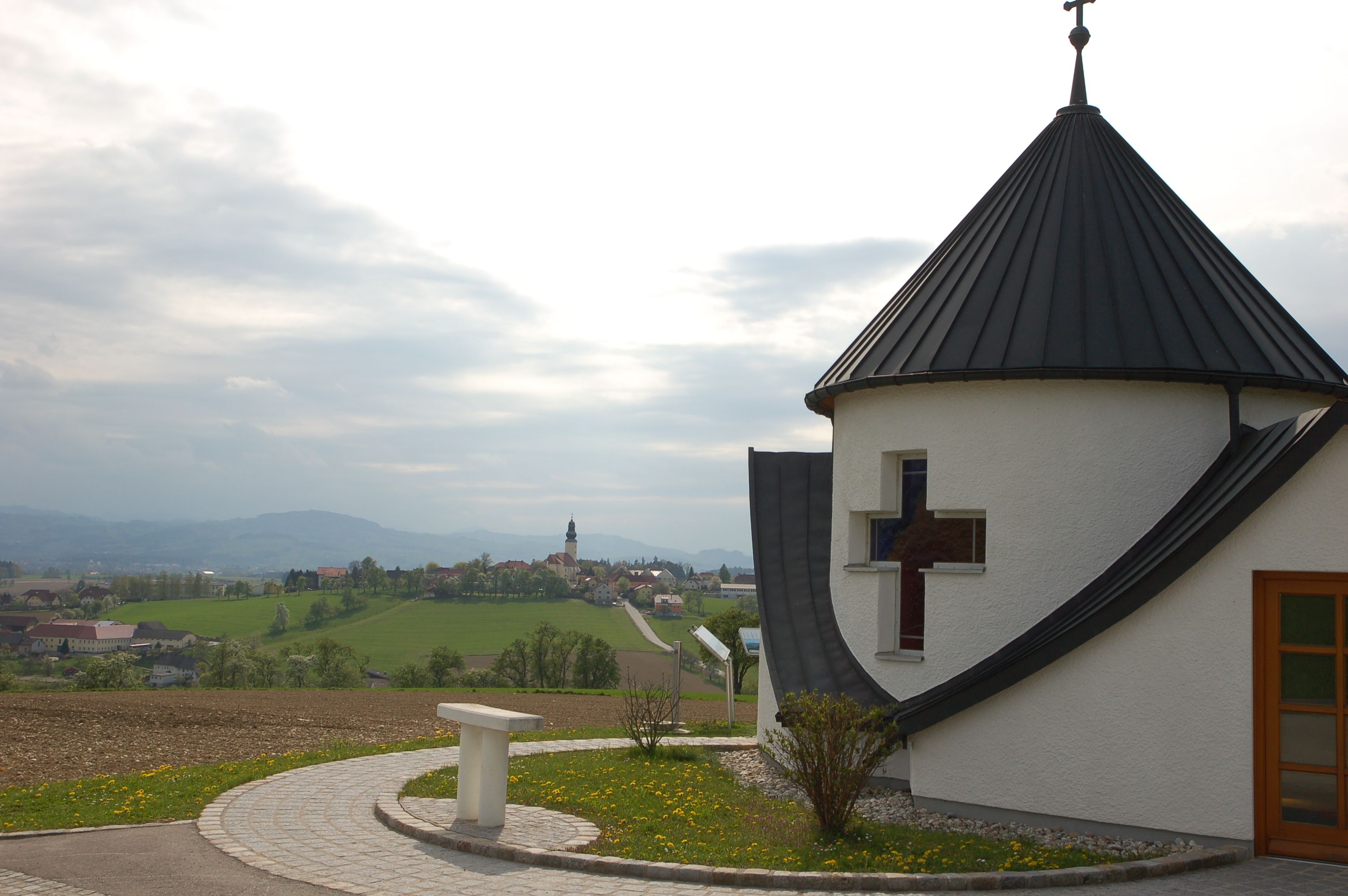 Ausblick auf die Gemeinde Wolfsbach