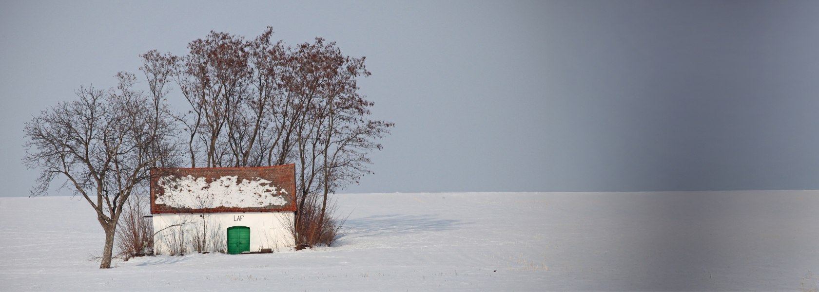Weinviertler Kellergasse im Winter, © Weinviertel Tourismus/Scheiber 
