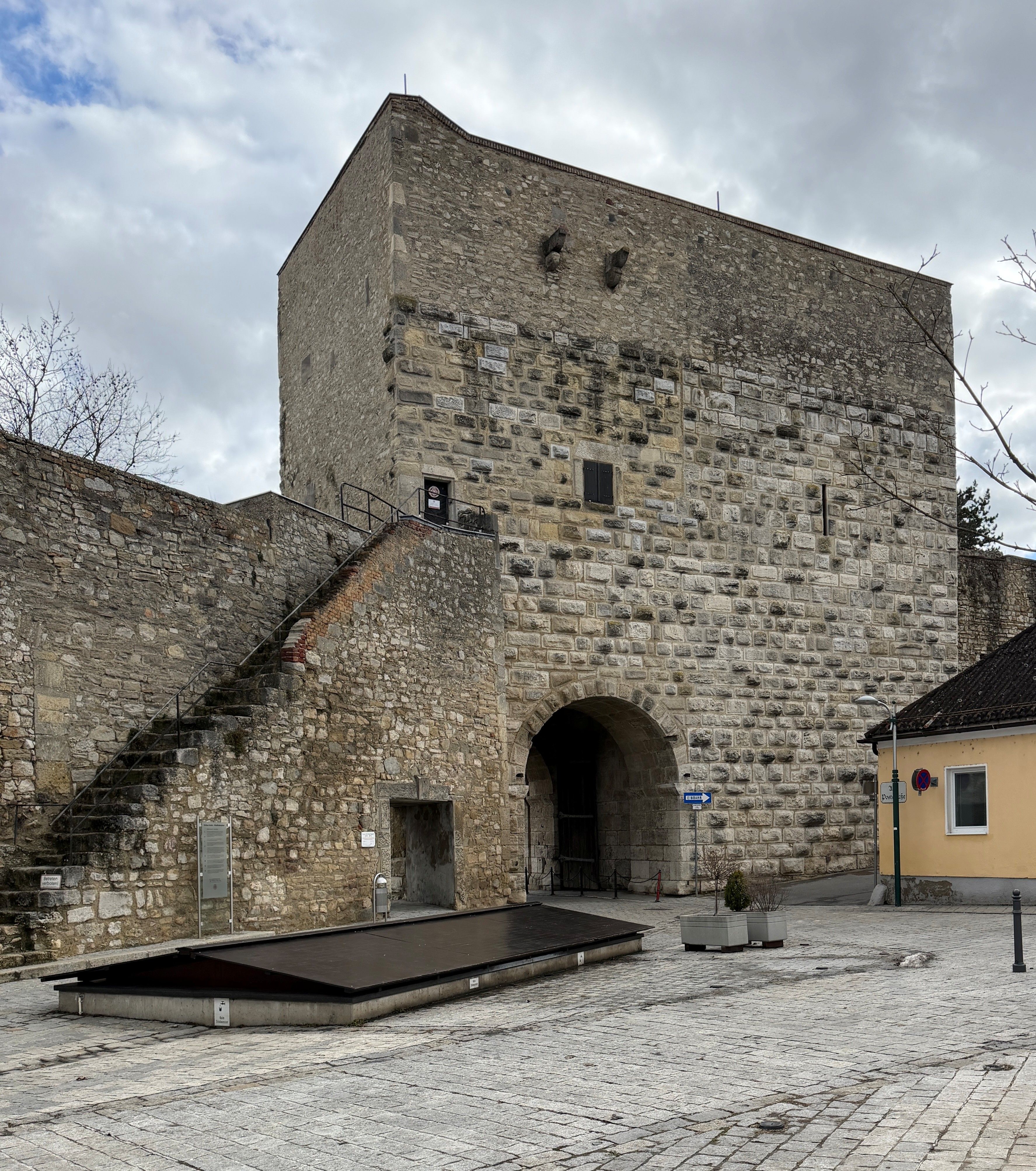 Stadttor aus dem 13. Jahrhundert. 