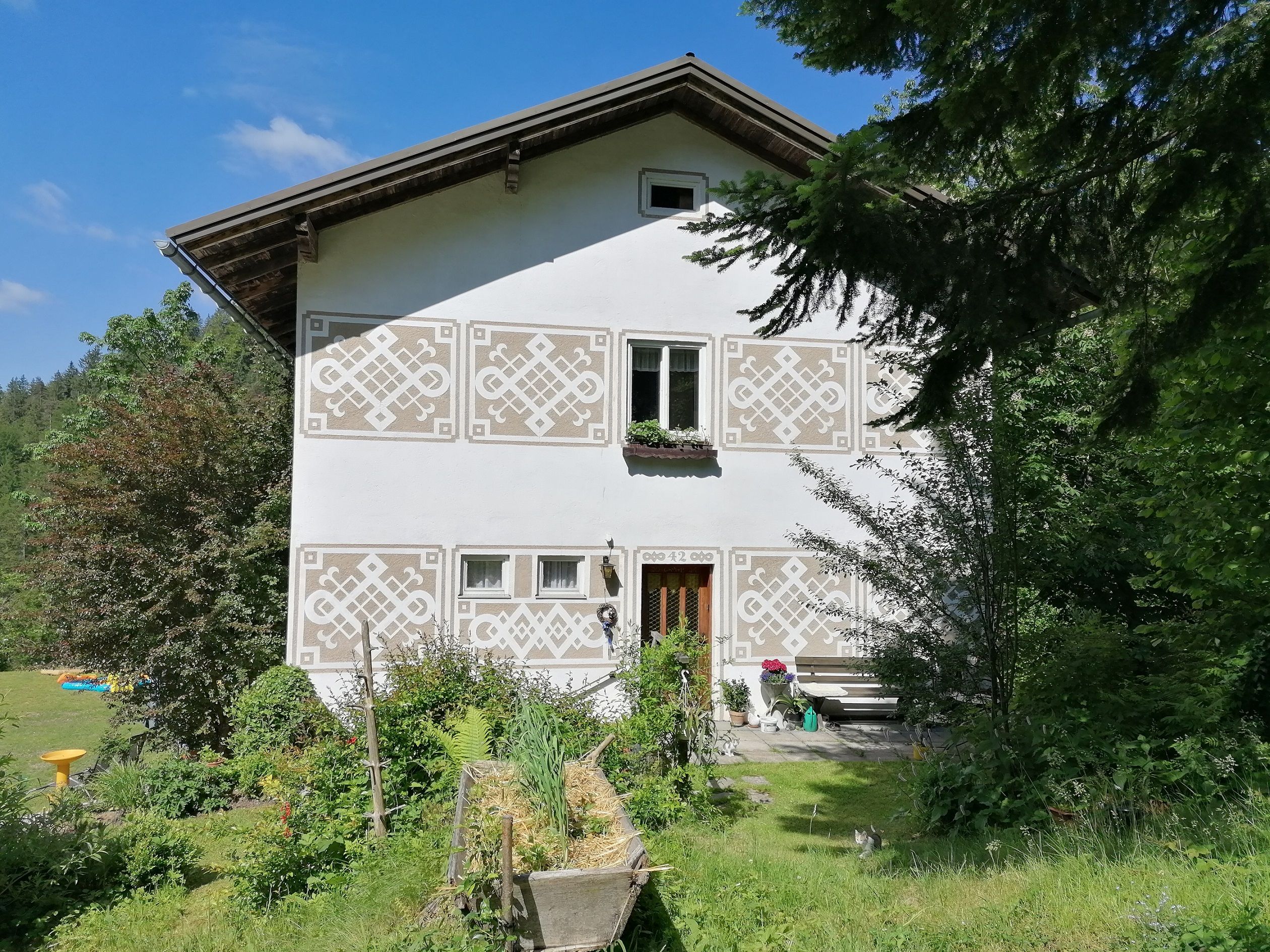 Ferienwohnung Salber im Sommer
