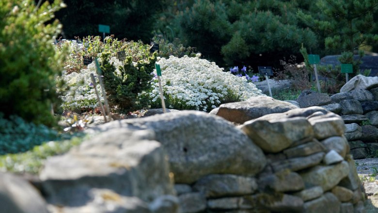 Steinmauer im Garten, &copy; Alexander Haiden