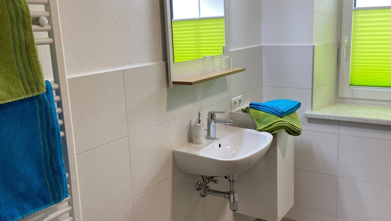 Badezimmer, &copy; Pension Windrad, Gabriele Nitsch