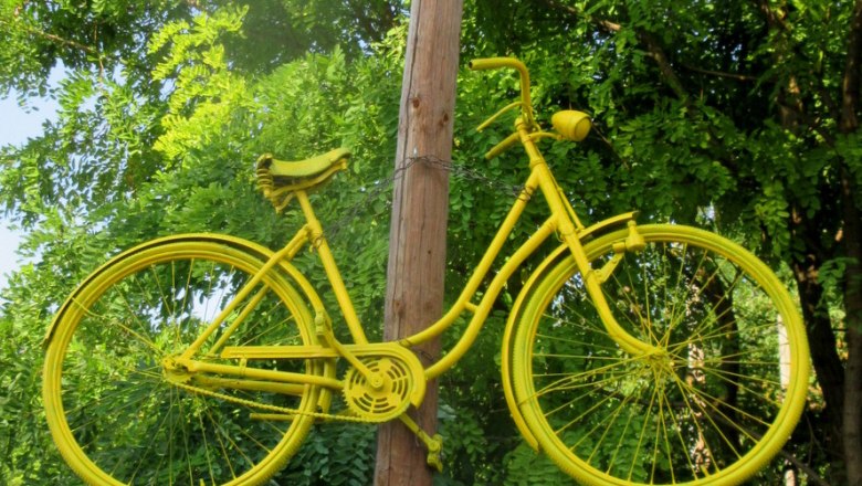 Hinweisschild Radlerrast, &copy; Werner Daim