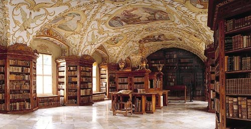 Bibliothek des Stiftes Lilienfeld, © Stift Lilienfeld