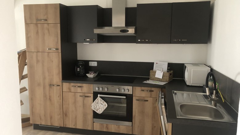 K&uuml;che, &copy; Appartement AltstadtLiebe, Fotograf Birgit Waschka