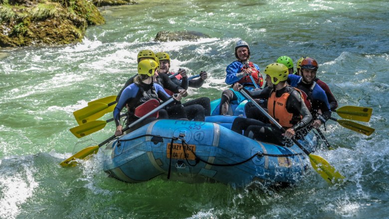 Rafting auf der Salza, &copy; Christian Scheucher