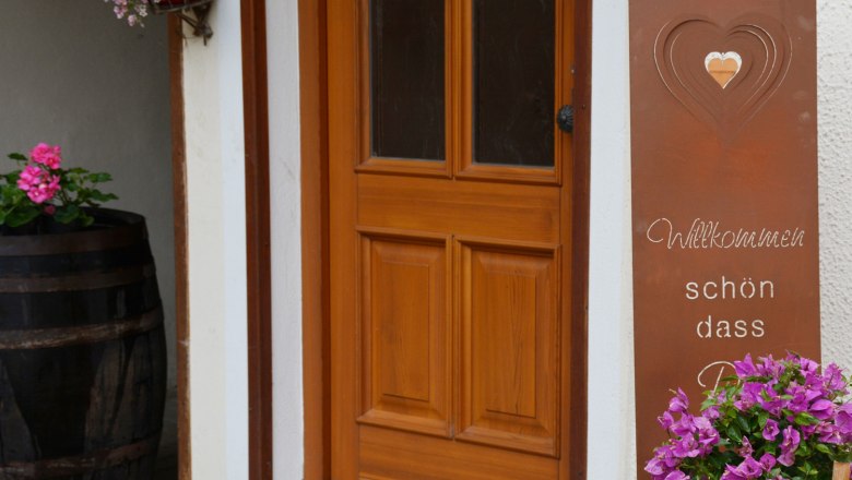 Gästeeingang, © Landhof Lydia