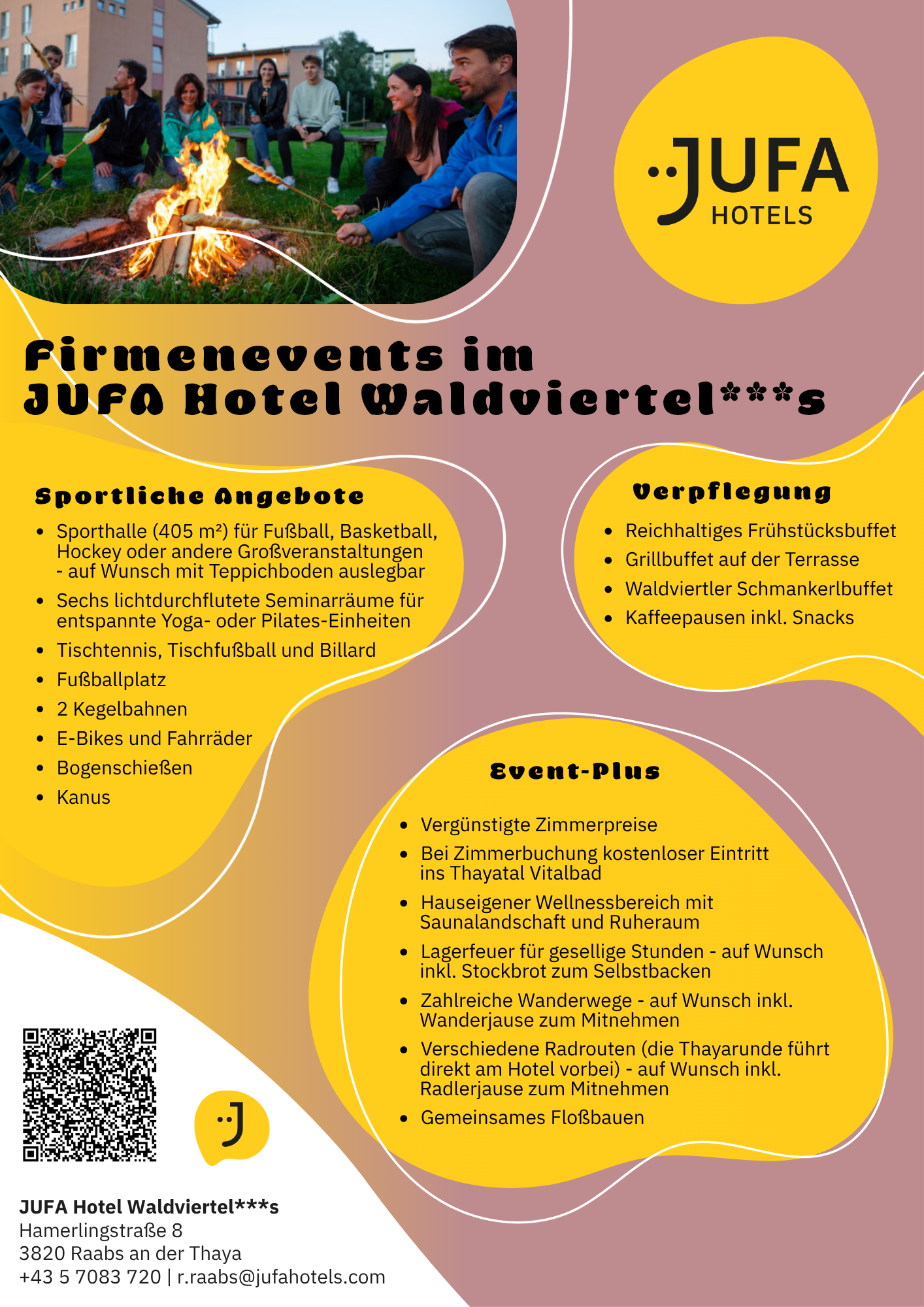 Firmenevents JUFA Waldviertel