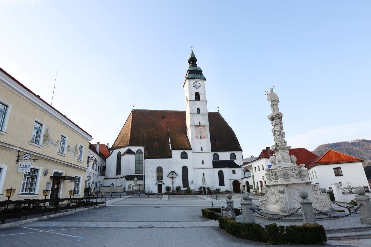 Rathausplatz Scheibbs (Copyright: schwarz-koenig.at)