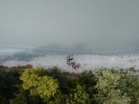 Radfahrer an der Donau Kramesau Neustift, &copy; WGD Donau Ober&ouml;sterreich Tourismus GmbH