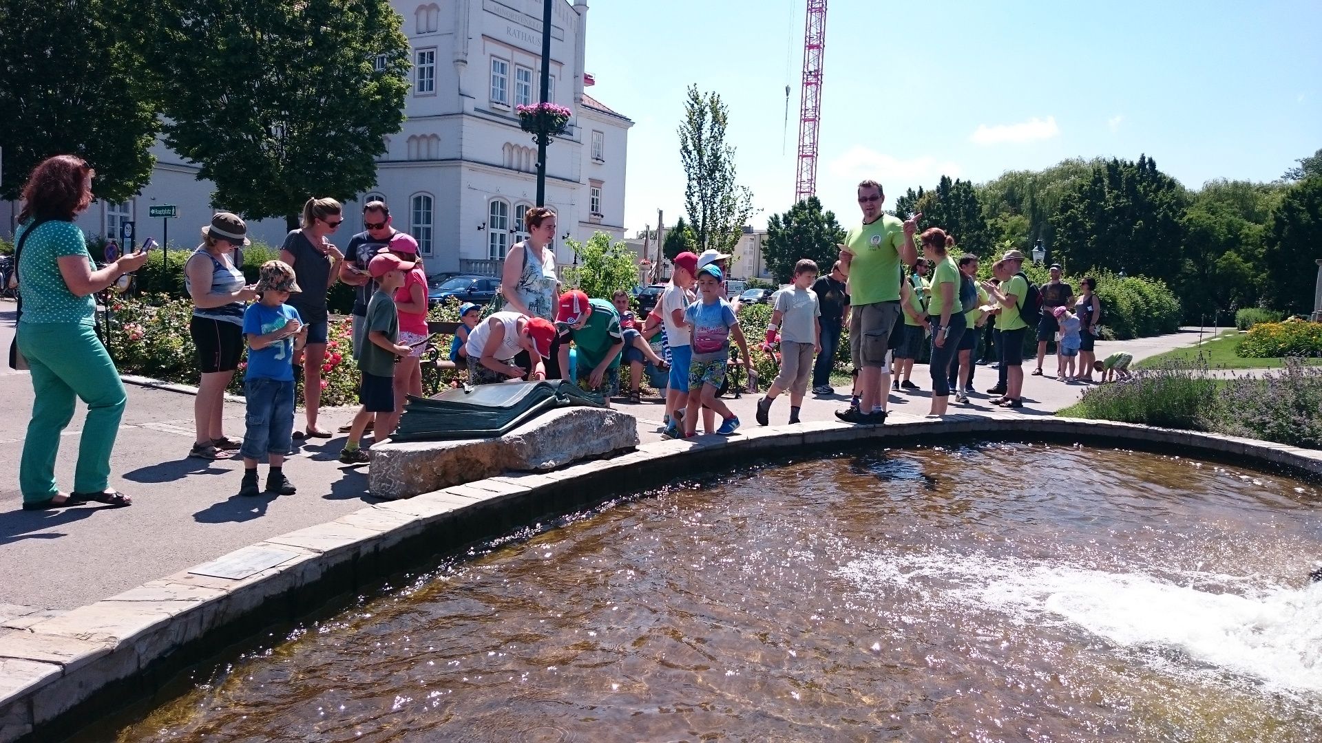 Tulu Tour beim Nibelungenbrunnen Tulln