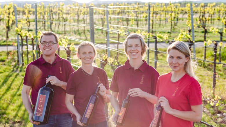 Familie Amon im Weingarten, &copy; Familie Amon