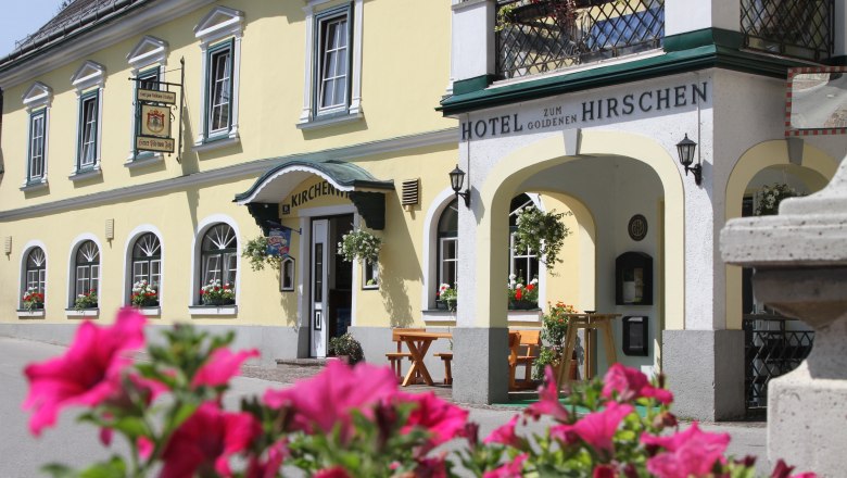Hotel zum Goldenen Hirschen im Sommer, &copy; Hotel zum Goldenen Hirschen