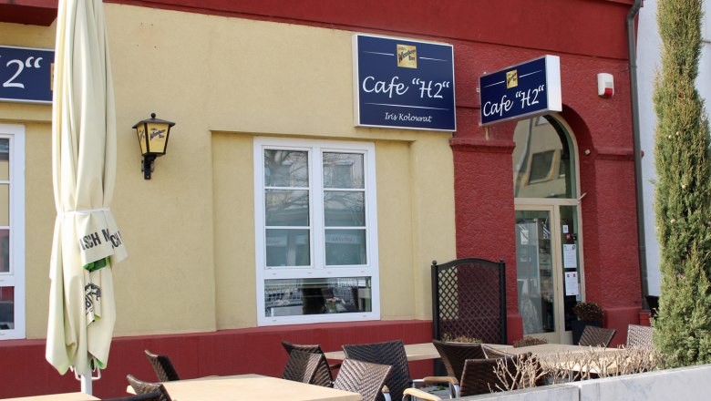 Cafe h2 Fischamend, © Donau Niederösterreich Birgit Köck