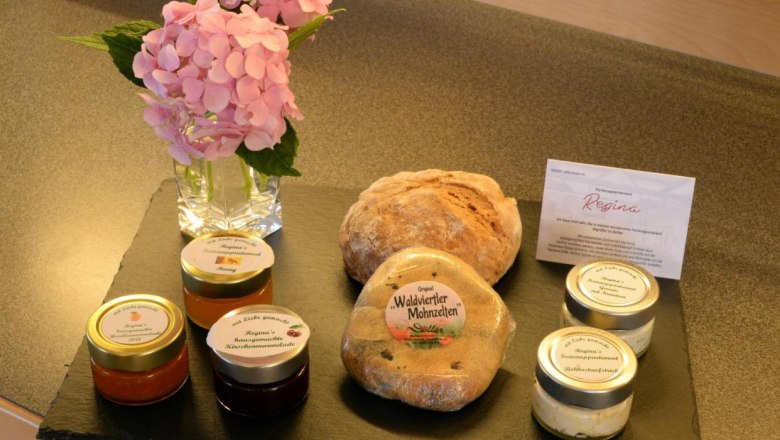 Appartement Willkommensgru&szlig;, &copy; Regina Petric