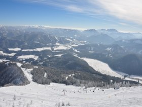 Gemeindealpe mit Blick auf Mitterbach im Winter, &copy; Reini Weber