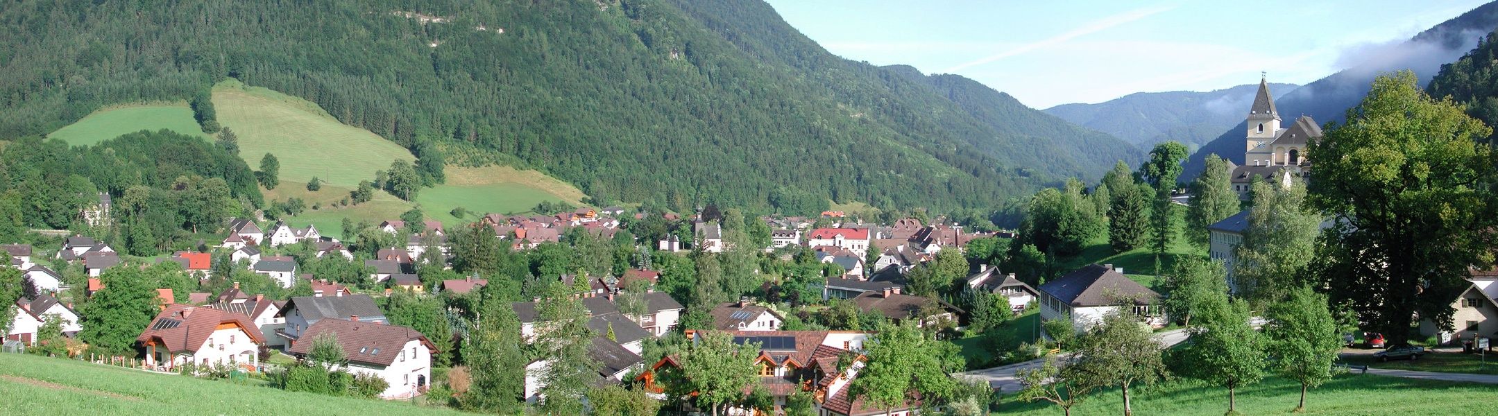 Blick von der Hubertuskapelle