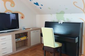 Wohnzimmer Klavier