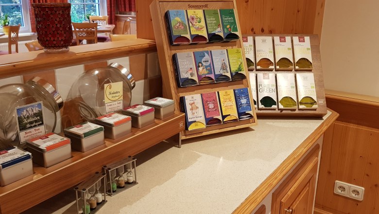 Teeecke beim Fr&uuml;hst&uuml;ck, &copy; Gasthof Stiegenwirt