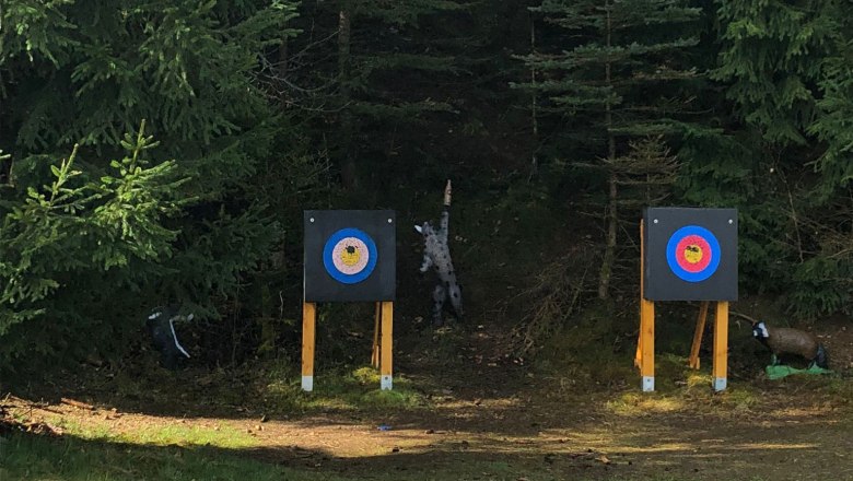 Einschussplatz, &copy; Archery Yspertal