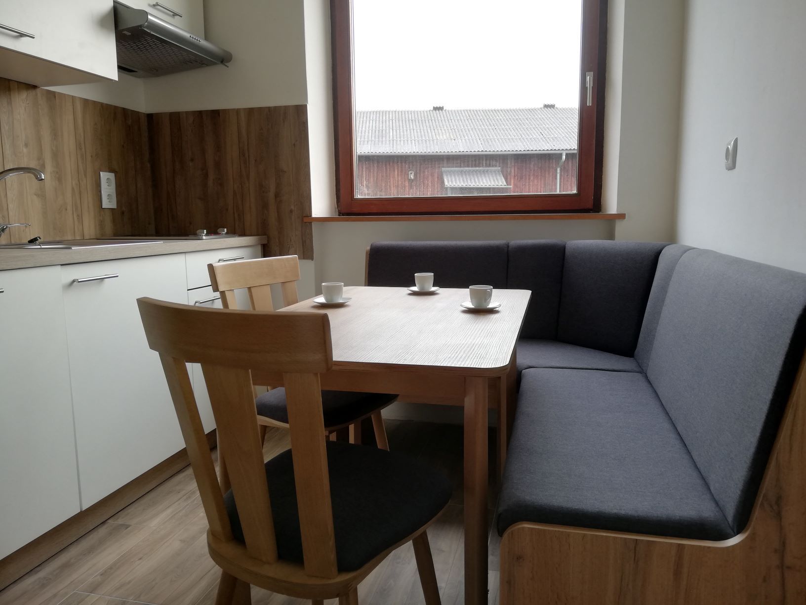 Küche in Wohnung F